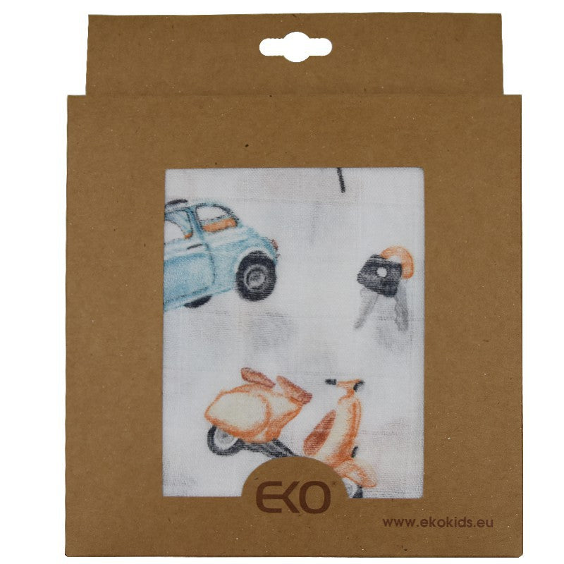BAMBOO SWADDLE & NAPPY 120 x 120 cm  SCOOTER