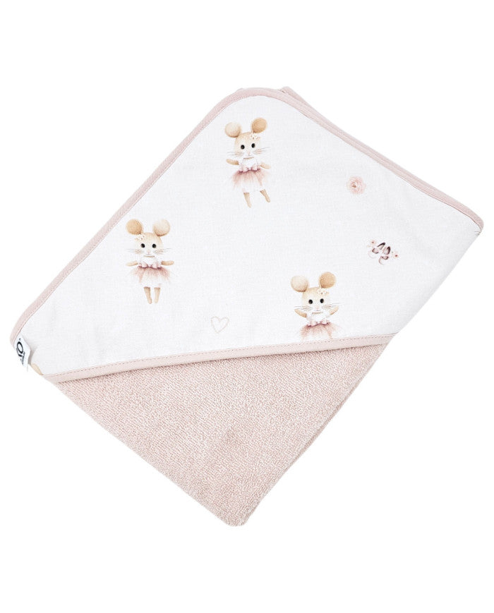 Bath robe BALLERINA MOUSE/ROSE PINK