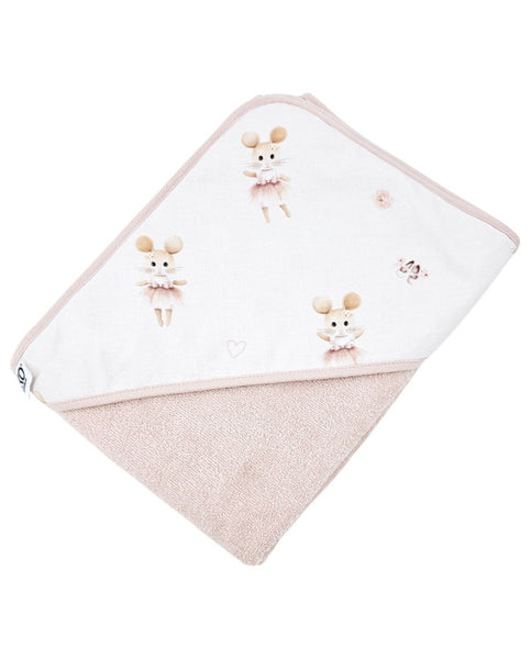 Bath robe BALLERINA MOUSE/ROSE PINK
