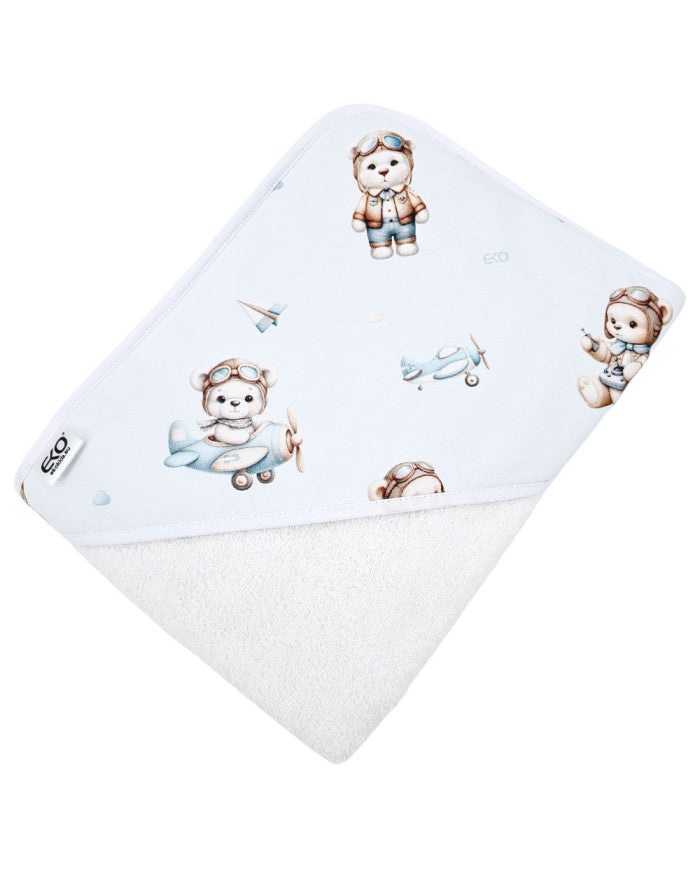 Peignoir OURS PILOTE/BLANC