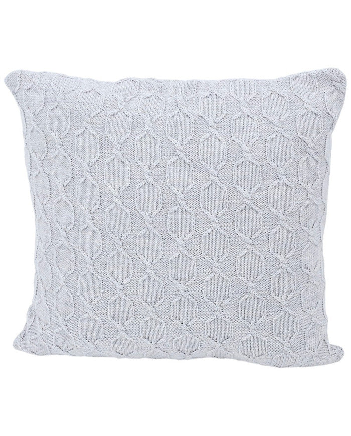 Alpaca wollen kussenhoes 45x45 cm MODENA GRIJS