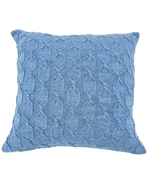 Alpaca wool pillowcase 45x45 cm MODENA BLUE