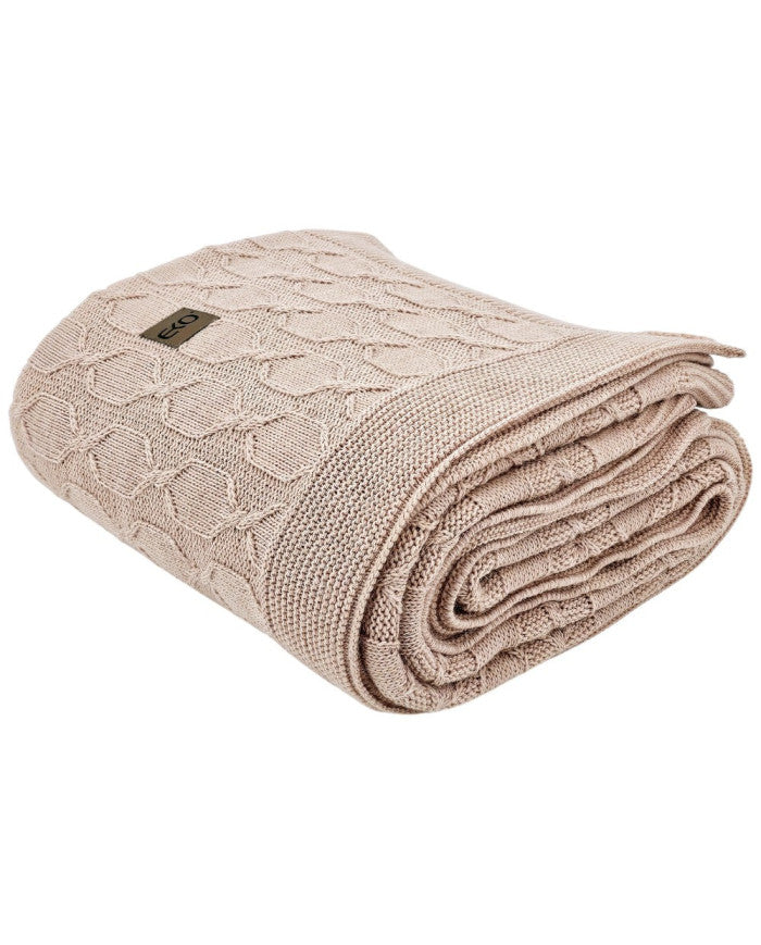 Alpacawollen deken 150x200 cm - MODENA ROZE