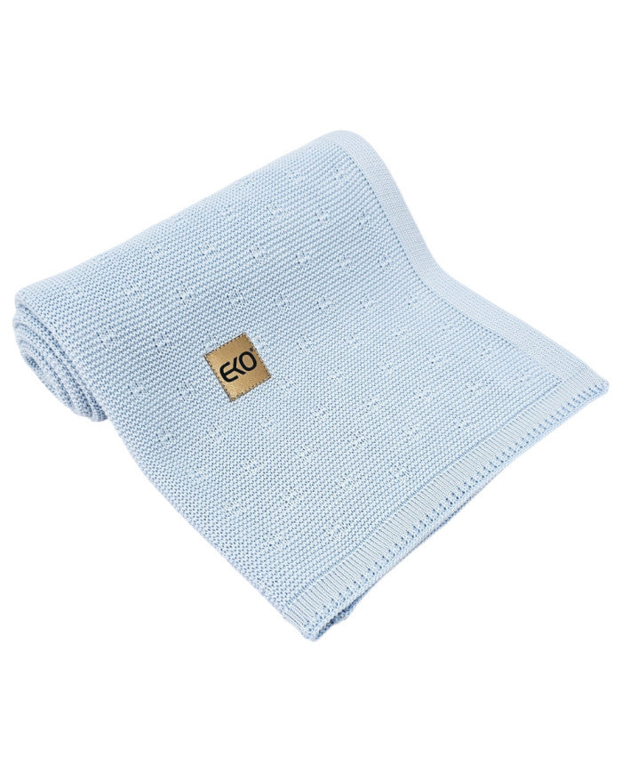 Bamboe deken BLAUW