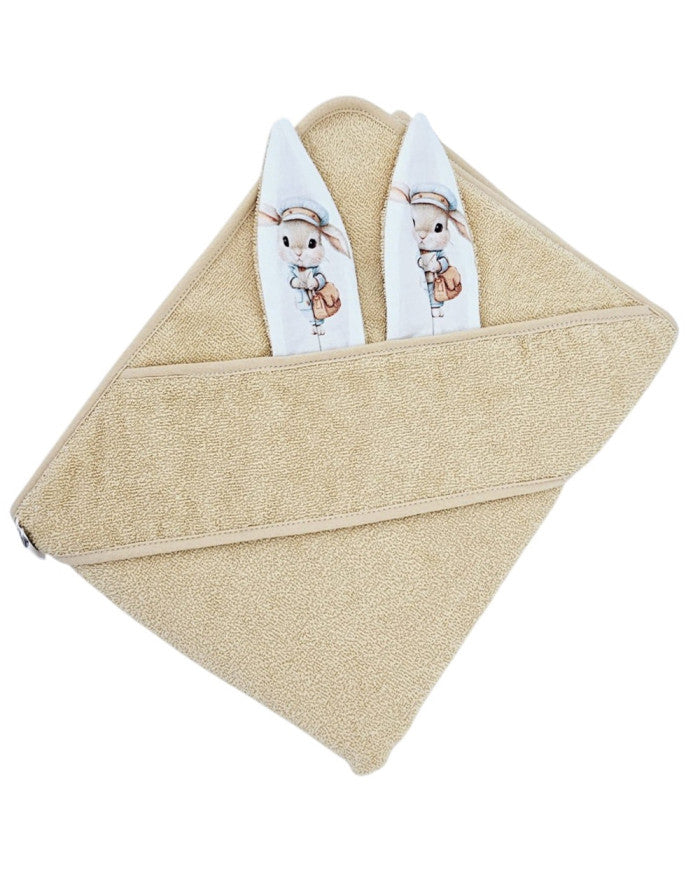 Cotton bath robe POSTMAN/HONEY