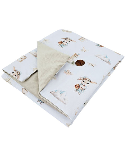 Educational blanket mat with lining VELVET POSTMAN