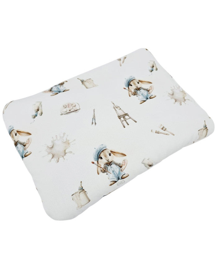 Flat Bamboo Pillow 30x40 cm – Anti-allergic with Filling PAINTER