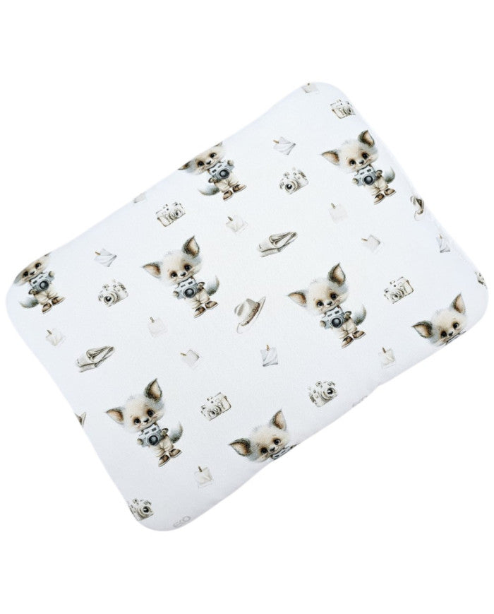 Flat Bamboo Pillow 30x40 cm – Anti-allergic with Filling PHOTOGRAPHER