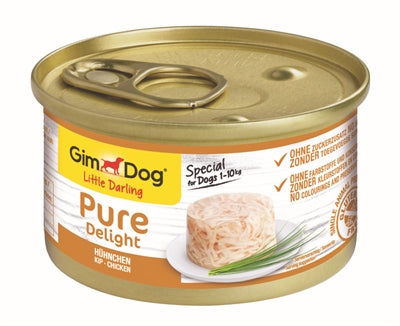 GIMDOG LITTLE DARLING PURE DELIGHT POULET 12x85 g