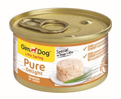 GIMDOG LITTLE DARLING PURE DELIGHT POULET 12x85 g