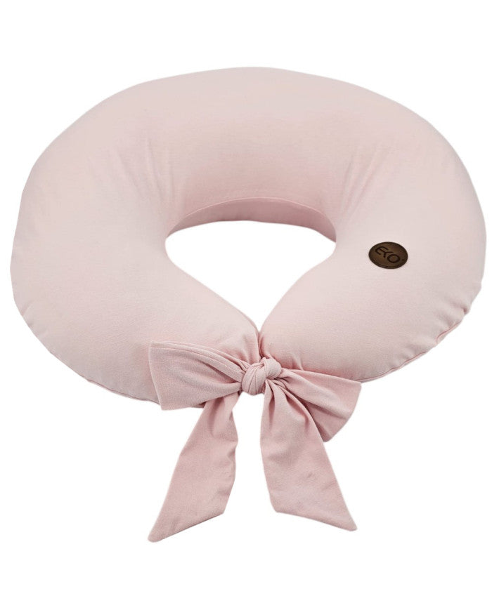 Jersey Nursing Pillow – Soft & Elastic Breastfeeding Support PINK
