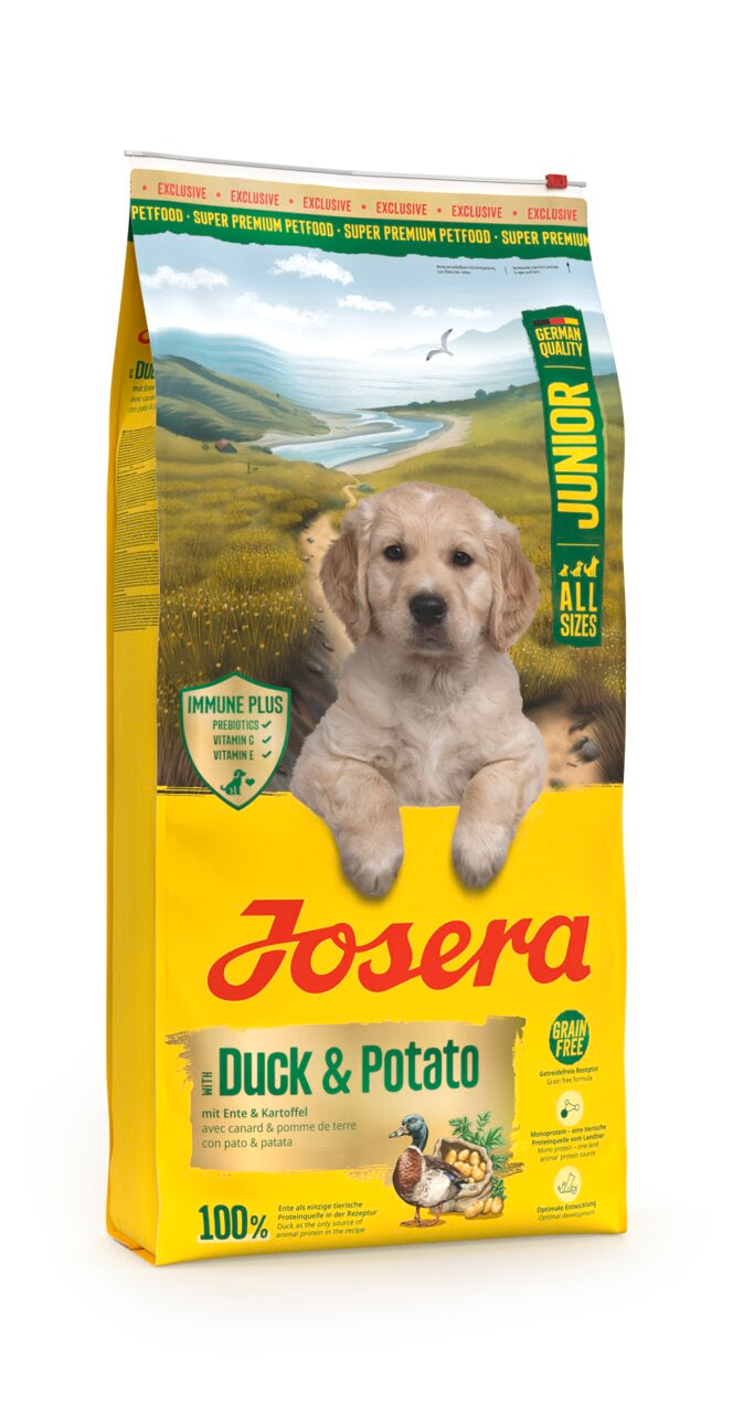 JOSERA A/S JUNIOR EEND&AARDAPPEL 12,5KG
