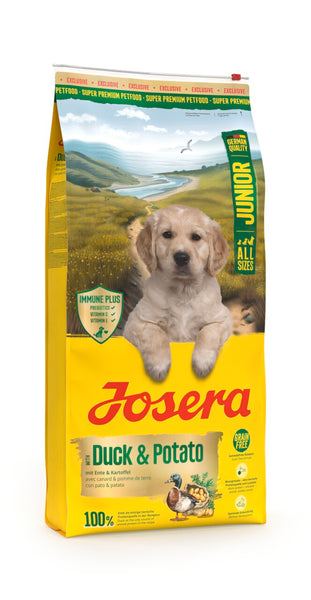 JOSERA A/S JUNIOR EEND&AARDAPPEL 12,5KG