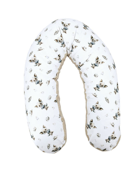 Large Nursing Pillow Bamboo + Bouclé – Luxury Comfort & Hygiene PHOTOGRAPHER