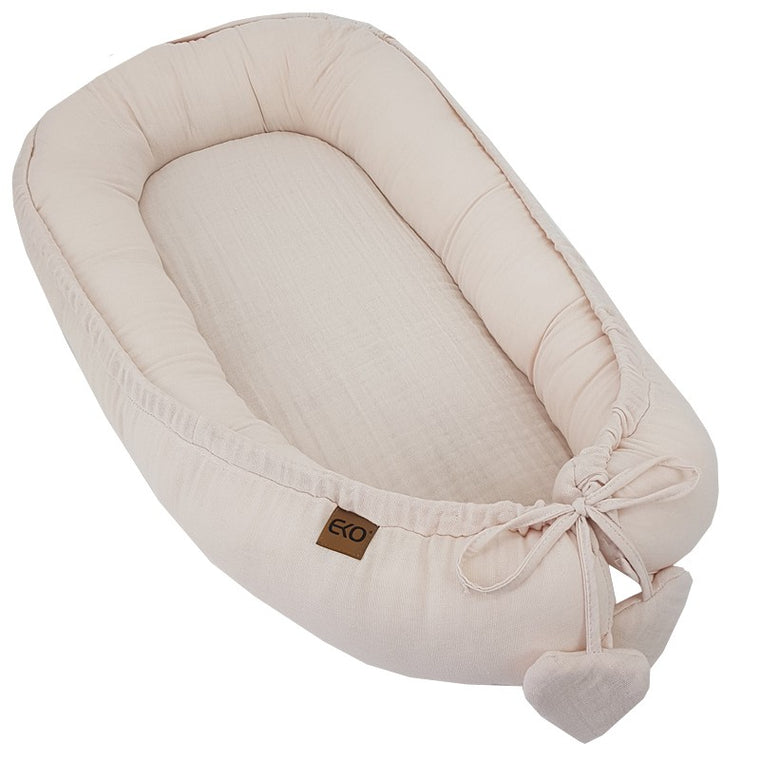 Gigoteuse cocon en mousseline BEIGE