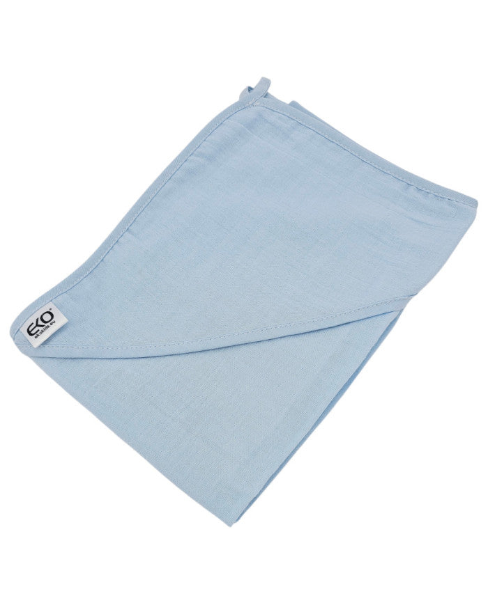 Muslin Bath robe BLUE