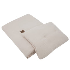 Muslin cot bedding  set BEIGE