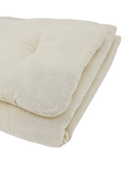 Muslin cot bedding  set LATTE