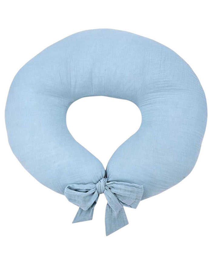 Muslin feeding croissant BLUE