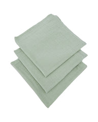 Muslin Nappies 30x30cm 3pcs. MINT