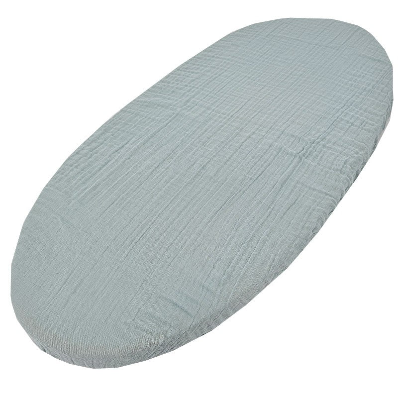 Muslin sheet with rubber 40 x 80 cm