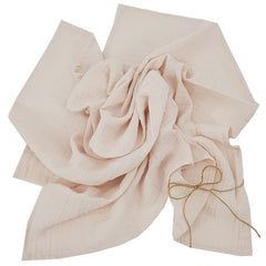 MUSLIN SWADDLE & NAPPY 80 x 80 cm 2pcs. BEIGE
