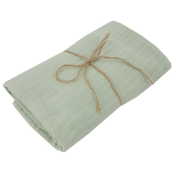 MUSLIN SWADDLE & NAPPY 80 x 80 cm 2pcs. MINT