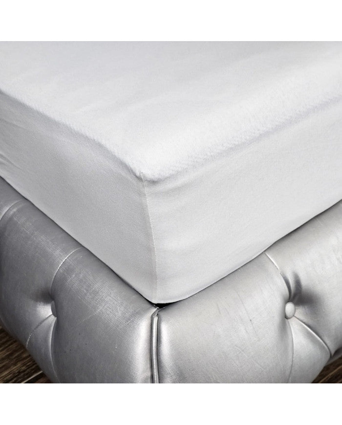 Jersey hoeslaken met elastiek 160x200x30 cm ECRU
