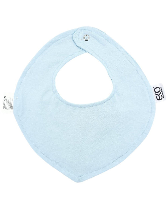 Pull-up bib Cotton+Muslin BLUE