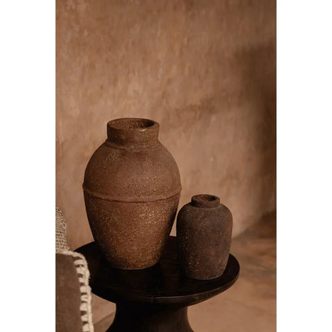 The Clay Echo Vase - Burgundy - S