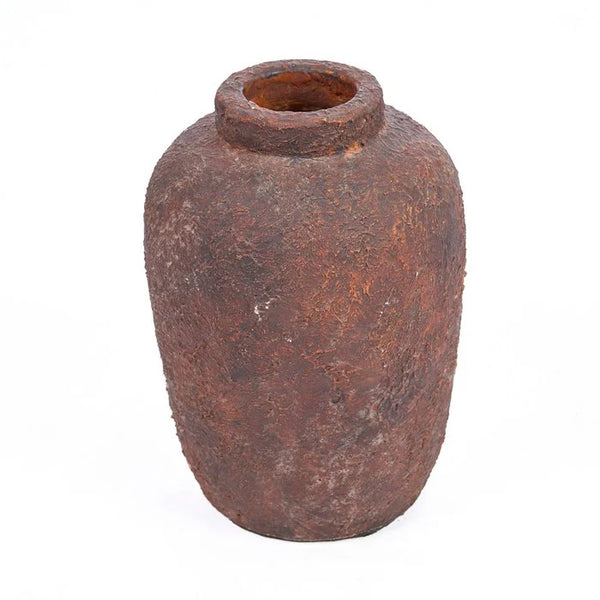 The Clay Echo Vase - Burgundy - S