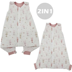 2in1 multifunctional baby sleeping bag  BUNNY