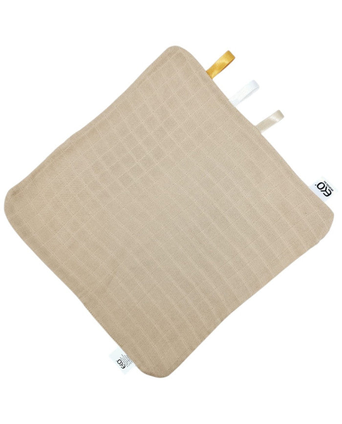 Soft Baby Burp Cloth – Absorbent Cotton & Gentle Muslin CARAMEL