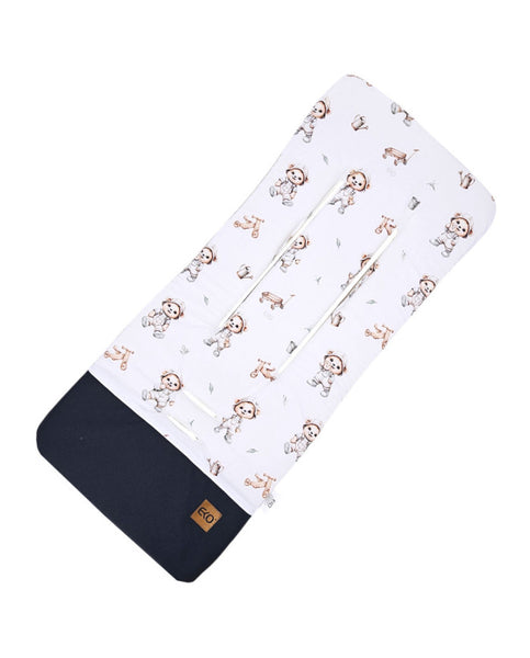 Stroller insert with foam MEMORY GARDENER BEAR