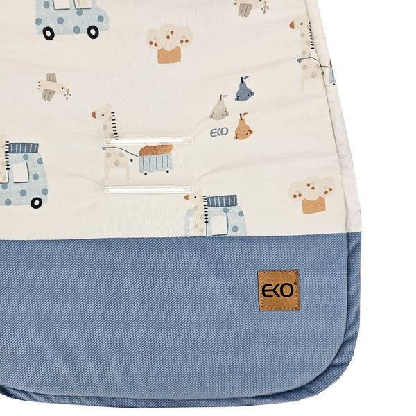 Stroller (umbrella) insert GIRAFFE/BLUE