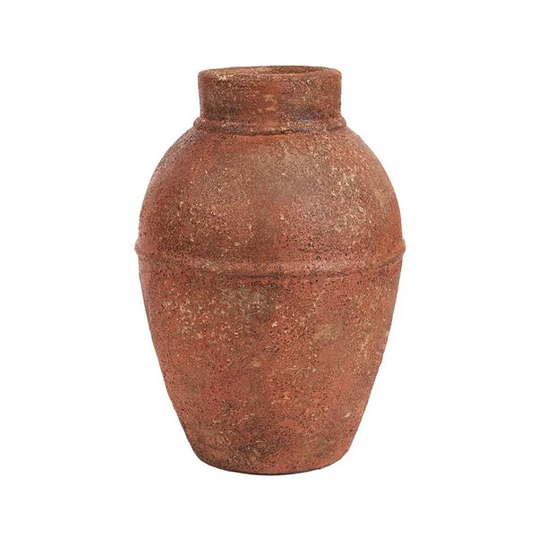 The Amphora Rustica Vase - Terracotta - L