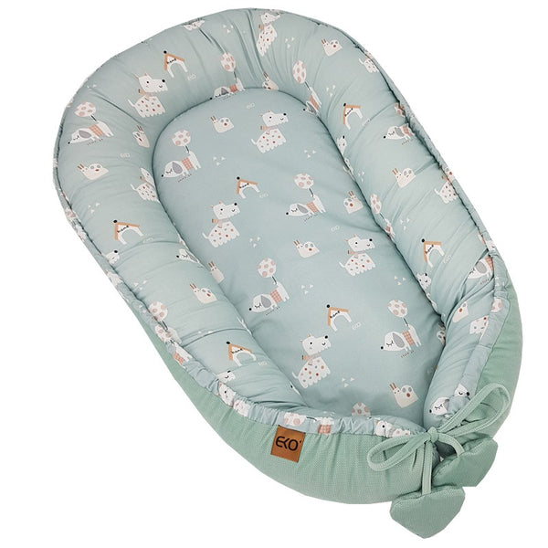 VELVET baby cocoon DOGS