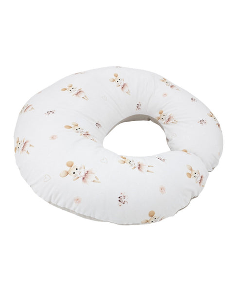 Velvet breastfeeding croissant BALLERINA MOUSE