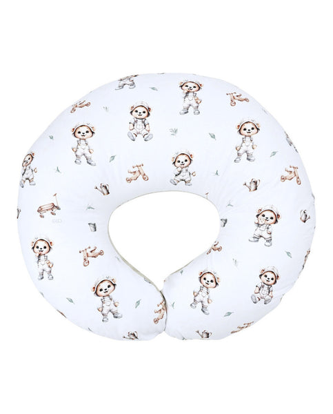Velvet breastfeeding croissant GARDENER BEAR