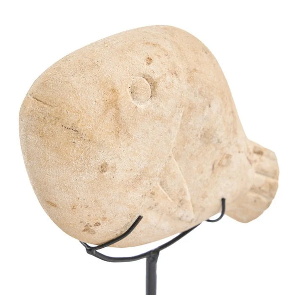 The Fish Stone on Stand - S