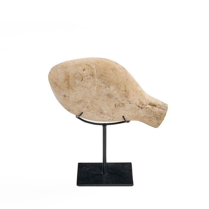 The Fish Stone on Stand - S