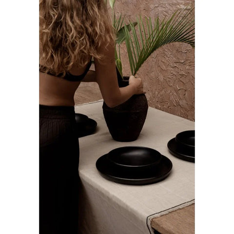 The Amphora Rustica Vase - Burgundy - M